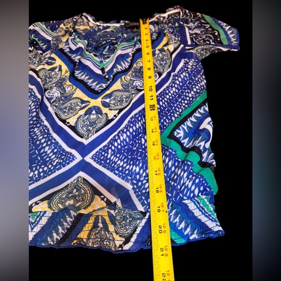 B-Wear Bwear by Byer California short sleeve blouse with built-in lining - Picture 5 of 13